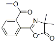 Benzoic  acid,  2-(4,5-dihydro-4,4-dimethyl-5-oxo-2-oxazolyl)-,  methyl  ester 结构式