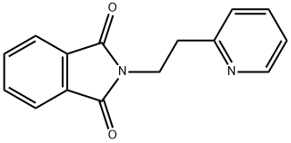 N-2-(2-吡啶乙基)酞亚胺 结构式