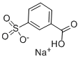 3-羧基苯磺酸钠 结构式