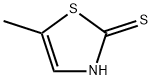 5-Methylthiazole-2(3H)-thione 结构式