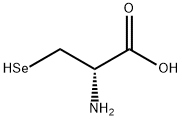 D-硒代半胱氨酸 结构式