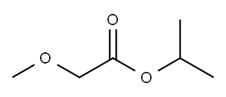 甲氧基乙酸异丙酯 结构式