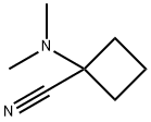 Cyclobutanecarbonitrile, 1-(dimethylamino)- (9CI) 结构式