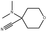4-二甲基氨基四氢-2H-吡喃-4-甲腈 结构式