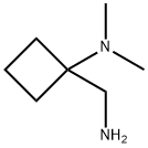 1 - (二甲基氨基)环丁烷甲胺 结构式