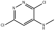 3,6-二氯-N-甲基哒嗪-4-胺 结构式