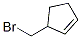 3-Bromomethyl-1-cyclopentene 结构式