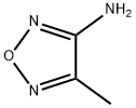 4-甲基-1,2,5-恶二唑-3-胺 结构式