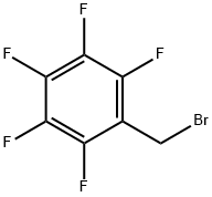 α-溴-2,3,4,5,6-五氟甲苯 结构式
