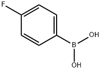 4-氟苯硼酸 结构式