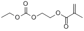 ETHYLENE GLYCOL, ETHYL CARBONATE METHACRYLATE 结构式