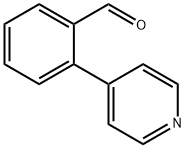 2-(4-吡啶基)苯甲醛 结构式