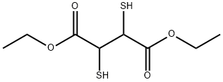 diethyl dimercaptosuccinate 结构式