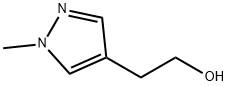 2-(1-甲基-1H-吡唑-4-基)-乙醇 结构式