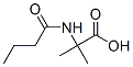 Alanine,  2-methyl-N-(1-oxobutyl)- 结构式