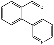 2-吡啶-3-基苯甲醛 结构式