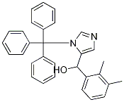 1H-咪唑-4-甲醇, ALPHA-(2,3-二甲基苯基)-1-(三苯甲基)- 结构式