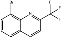 8-溴-2-(三氟甲基)喹啉 结构式