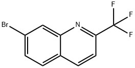 7-溴-2-三氟甲基喹啉 结构式