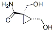 Cyclopropanecarboxamide, 1,2-bis(hydroxymethyl)-, trans- (9CI) 结构式