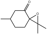 2,2,6-trimethyl-1-oxaspiro[2.5]octan-8-one 结构式