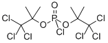 BIS(2,2,2-TRICHLORO-1,1-DIMETHYLETHYL) PHOSPHOROCHLORIDATE 结构式