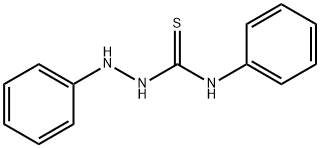 1,4-二苯氨基硫脲 结构式