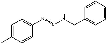 1-苄基-3-对甲苯基三氮烯[用于酯化] 结构式