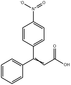 (Z)-3-(4-NITRO-PHENYL)-3-PHENYL-ACRYLIC ACID 结构式