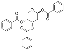 TRI-O-BENZOYL-2-DEOXY-BETA-D-RIBOPYRANOSE 结构式