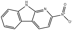 2-NITRO-9H-PYRIDO[2,3-B]INDOLE 结构式