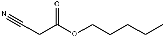 2-氰基乙酸戊酯 结构式