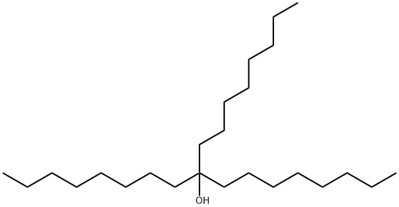 9-辛基-9-十七烷醇 结构式