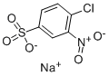 4-氯-3-硝基苯磺酸钠 结构式