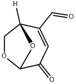 6,8-Dioxabicyclo[3.2.1]oct-2-ene-2-carboxaldehyde, 4-oxo-, (1S)- (9CI) 结构式