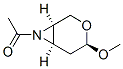 3-Oxa-7-azabicyclo[4.1.0]heptane, 7-acetyl-4-methoxy-, [1R-(1alpha,4beta,6alpha)]- (9CI) 结构式