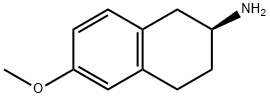 (S)-1,2,3,4-四氢-6-甲氧基-2-萘胺 结构式