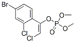 Phosphoric acid 1-(4-bromo-2-chlorophenyl)-2-chlorovinyldimethyl ester 结构式