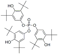 Phosphoric acid tris[3,5-bis(1,1-dimethylethyl)-4-hydroxyphenyl] ester 结构式