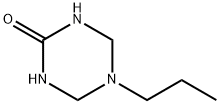 四氢-5-丙基-1,3,5-三嗪-2(1H)-酮 结构式