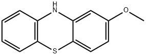 2-甲氧基吩噻嗪 结构式