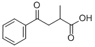 2-甲基-4-氧-4-苯基丁酸 结构式