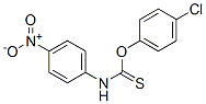 N-(4-Nitrophenyl)thiocarbamic acid O-(4-chlorophenyl) ester 结构式