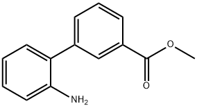 2'-氨基[1,1'-联苯]-3-羧酸甲酯 结构式