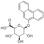 PHENANTHRYL-9-O-GLUCORONIDE 结构式