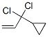 Cyclopropane, 1,1-dichloro-2-propenyl- 结构式