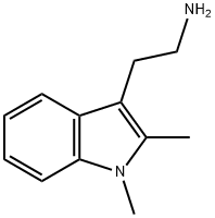 1,2-dimethyl-1H-indole-3-ethylamine  结构式