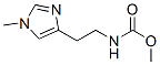 Carbamic  acid,  [2-(1-methyl-1H-imidazol-4-yl)ethyl]-,  methyl  ester  (9CI) 结构式