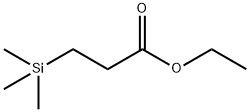 乙基3-(三甲基硅基)丙酸酯 结构式