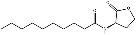 癸酰-高丝氨酸内酯 结构式